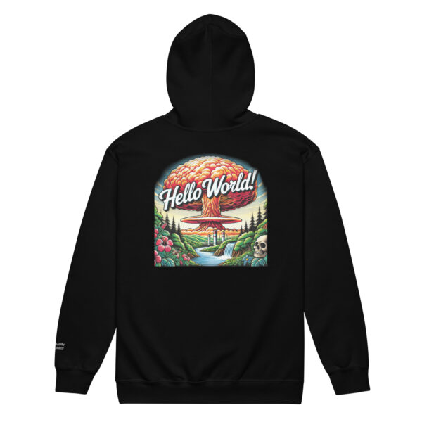 Zip Hoodie "HelloWorld!" - Image 3